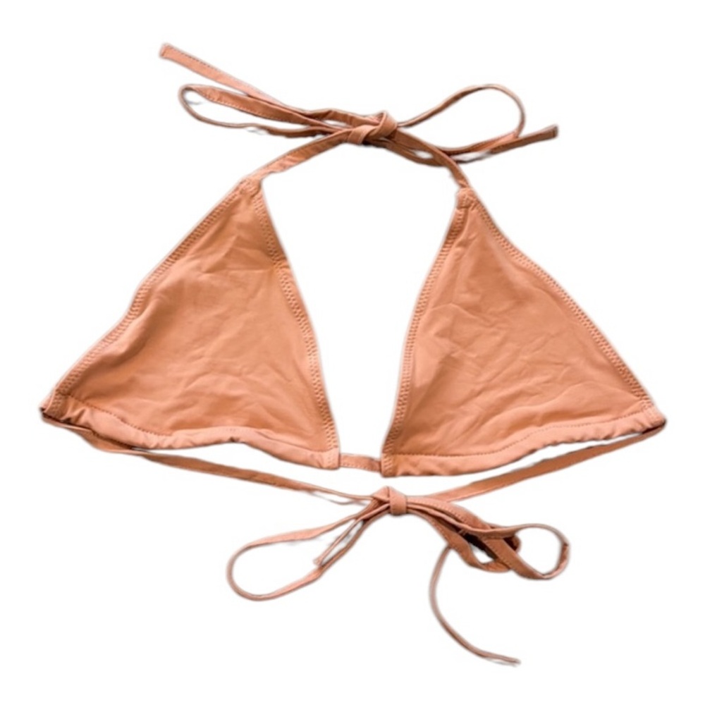 Four Three Seven Tan Bikini Top